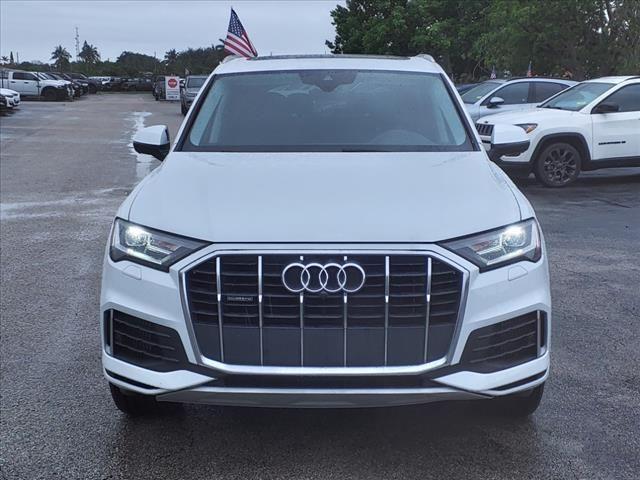 used 2021 Audi Q7 car, priced at $27,675