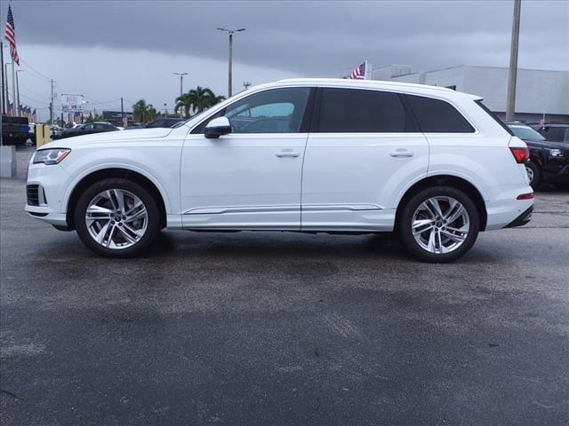 used 2021 Audi Q7 car, priced at $27,675