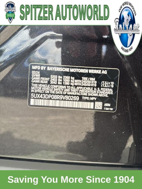 used 2024 BMW X3 car, priced at $38,994