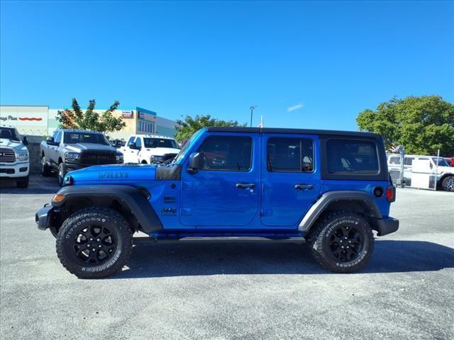 used 2021 Jeep Wrangler Unlimited car, priced at $27,475