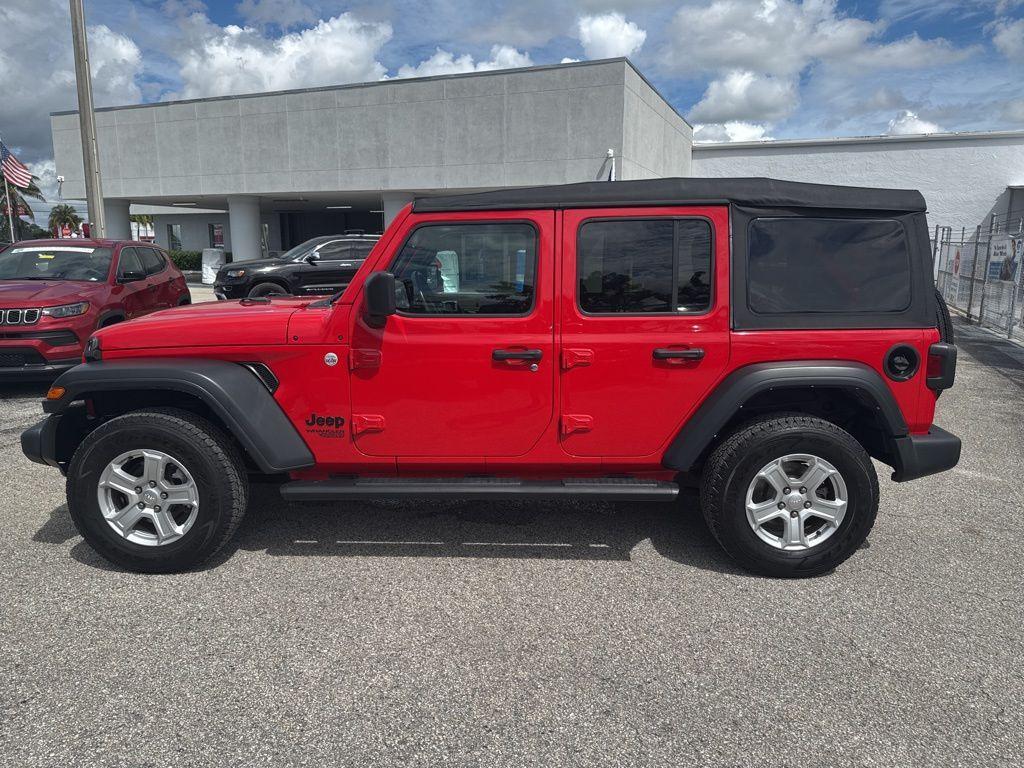 used 2021 Jeep Wrangler Unlimited car, priced at $29,991