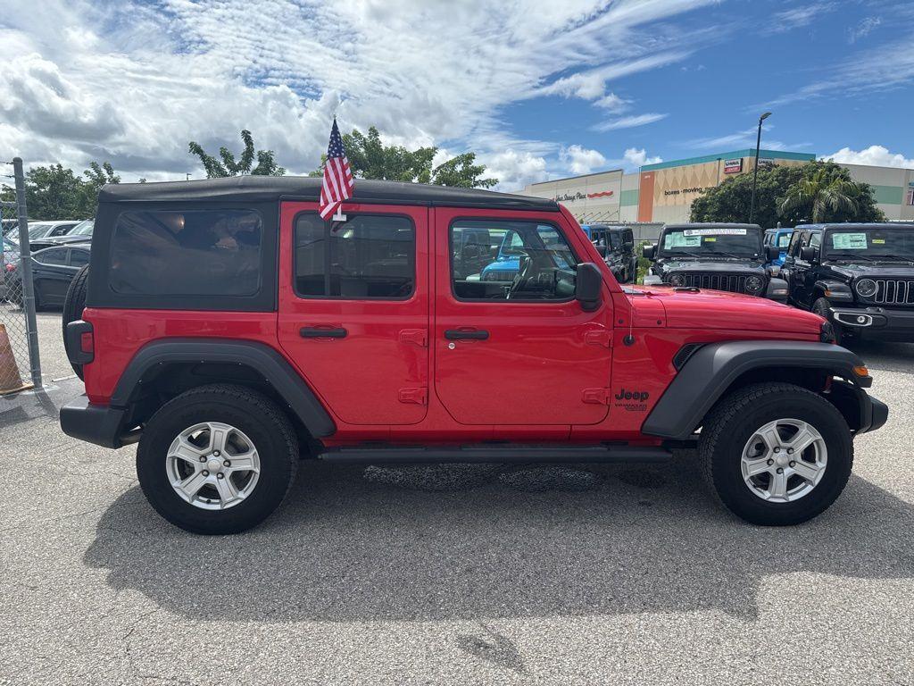 used 2021 Jeep Wrangler Unlimited car, priced at $29,991