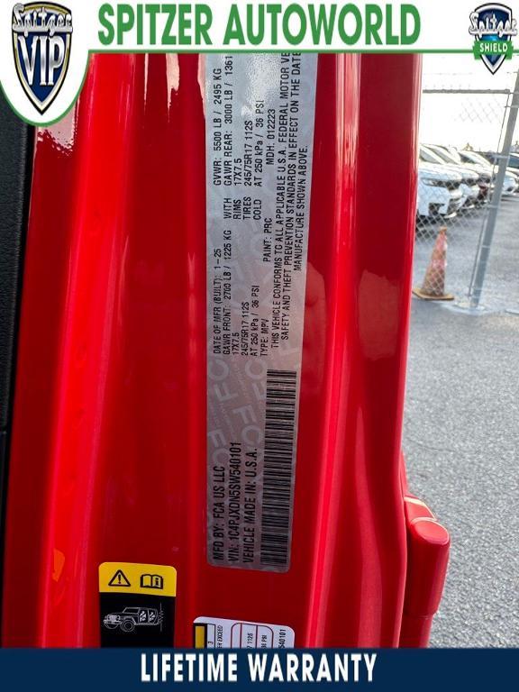 new 2025 Jeep Wrangler car, priced at $46,995