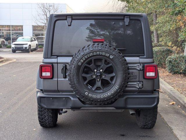 used 2022 Jeep Wrangler Unlimited car, priced at $32,925