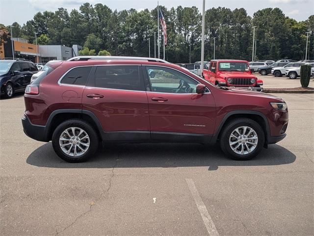 used 2019 Jeep Cherokee car, priced at $13,475