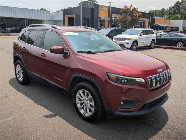 used 2019 Jeep Cherokee car, priced at $13,475