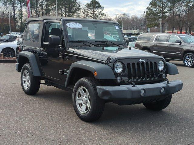 used 2016 Jeep Wrangler car, priced at $16,988