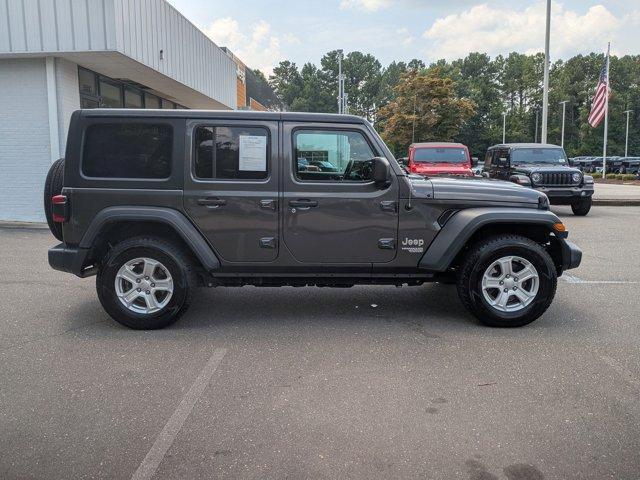 used 2019 Jeep Wrangler Unlimited car, priced at $22,988