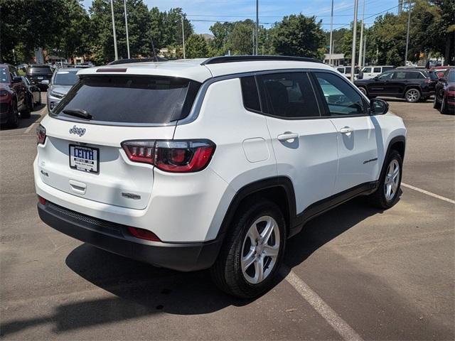 used 2023 Jeep Compass car, priced at $19,595