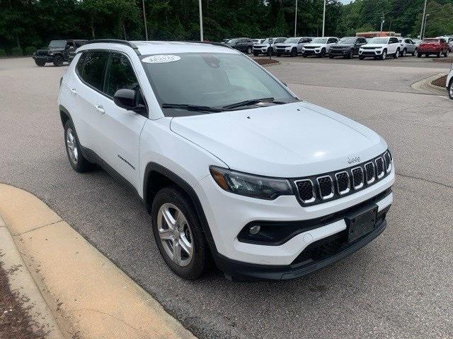 used 2023 Jeep Compass car, priced at $20,475