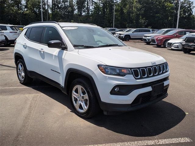 used 2023 Jeep Compass car, priced at $19,595