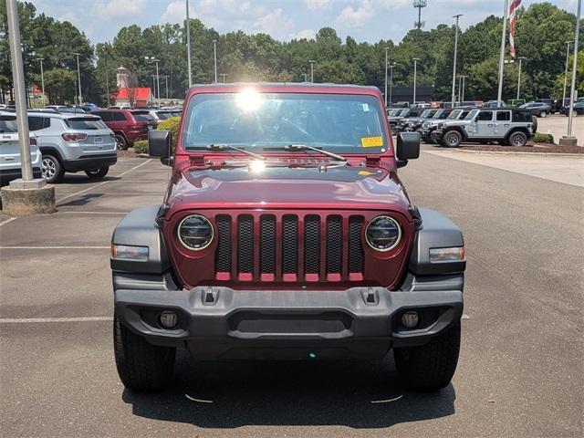 used 2021 Jeep Wrangler Unlimited car, priced at $28,475