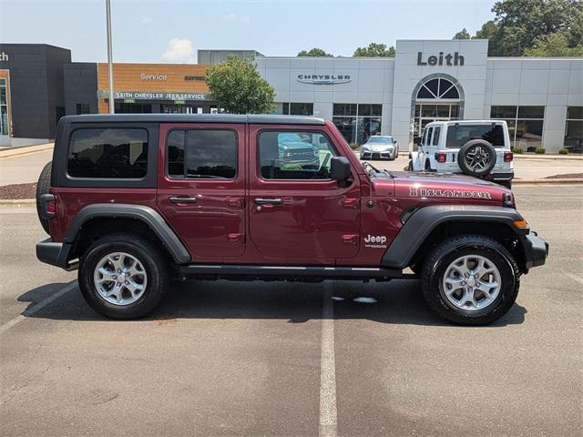 used 2021 Jeep Wrangler Unlimited car, priced at $28,475