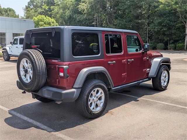 used 2021 Jeep Wrangler Unlimited car, priced at $28,475