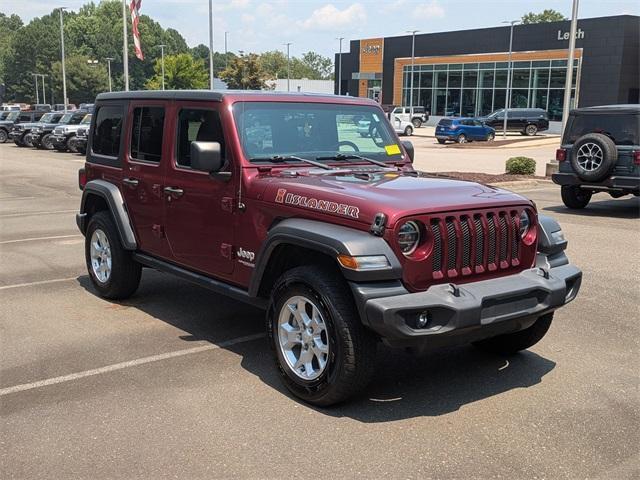 used 2021 Jeep Wrangler Unlimited car, priced at $28,475