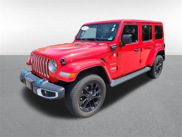 used 2022 Jeep Wrangler Unlimited 4xe car, priced at $36,988