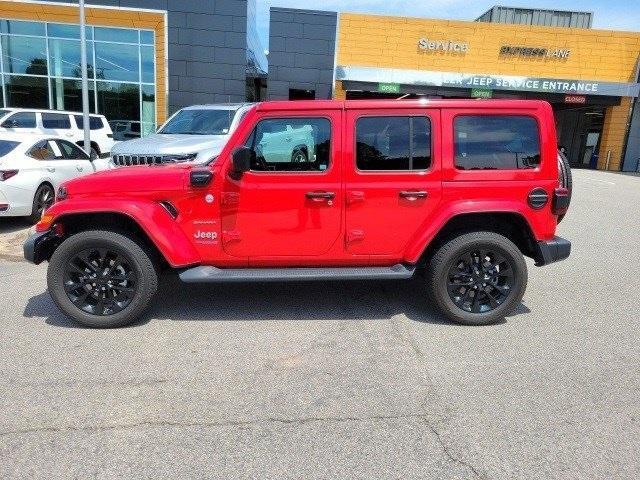 used 2022 Jeep Wrangler Unlimited 4xe car, priced at $36,988