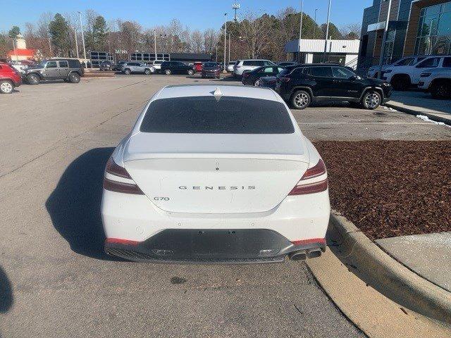 used 2023 Genesis G70 car, priced at $32,988