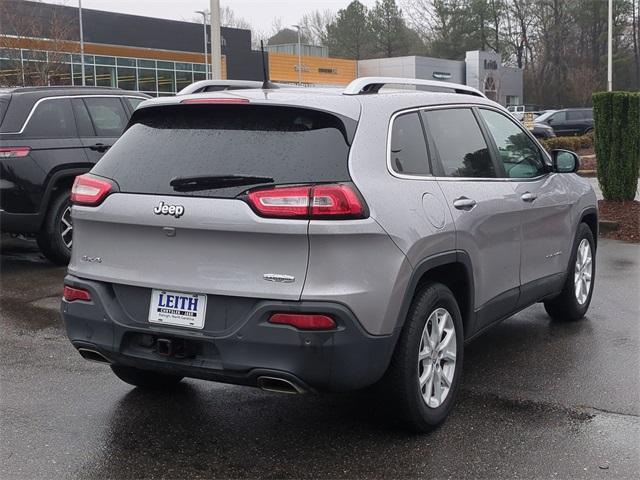 used 2018 Jeep Cherokee car, priced at $15,988