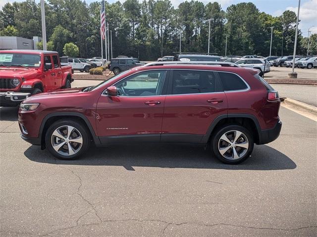 used 2021 Jeep Cherokee car, priced at $24,988