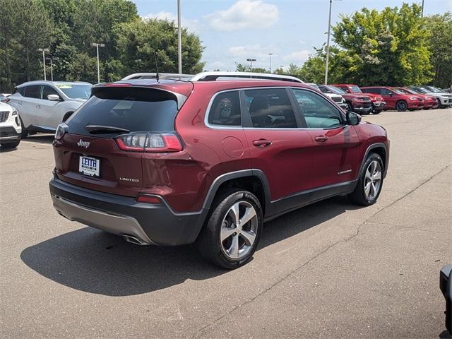 used 2021 Jeep Cherokee car, priced at $24,988