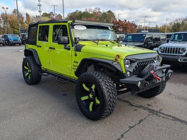 used 2017 Jeep Wrangler Unlimited car, priced at $18,988