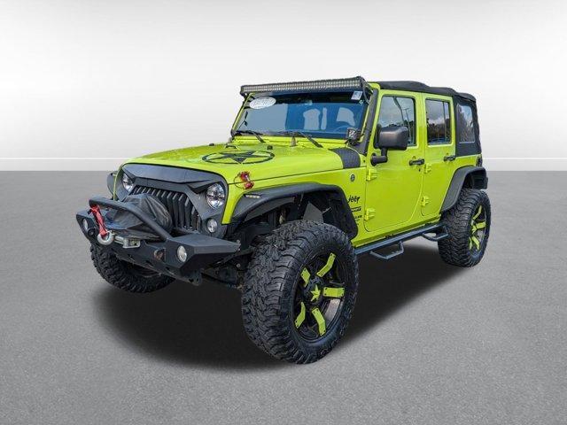 used 2017 Jeep Wrangler Unlimited car, priced at $18,988