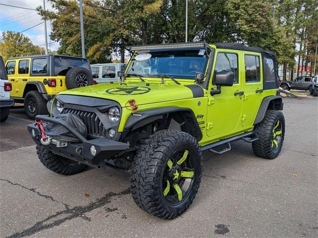 used 2017 Jeep Wrangler Unlimited car, priced at $20,475