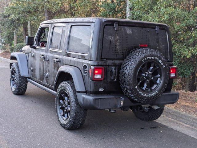 used 2021 Jeep Wrangler Unlimited car, priced at $32,475