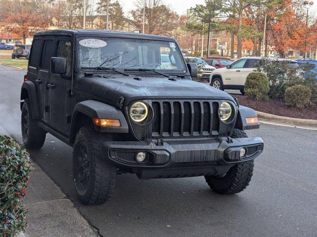 used 2021 Jeep Wrangler Unlimited car, priced at $32,475