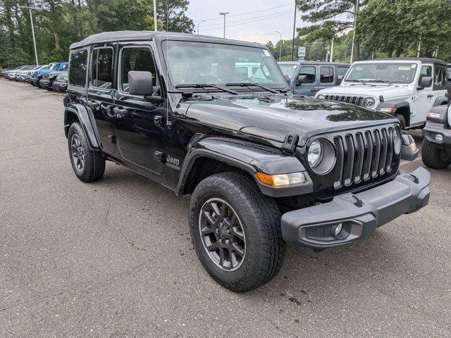 used 2021 Jeep Wrangler Unlimited car, priced at $28,475