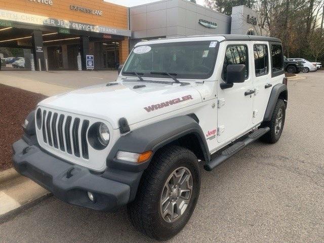 used 2018 Jeep Wrangler Unlimited car, priced at $24,988