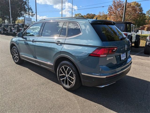 used 2021 Volkswagen Tiguan car, priced at $19,595