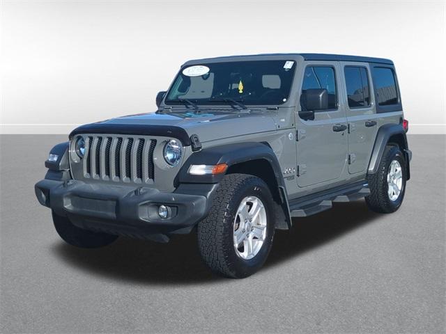 used 2021 Jeep Wrangler Unlimited car, priced at $23,988