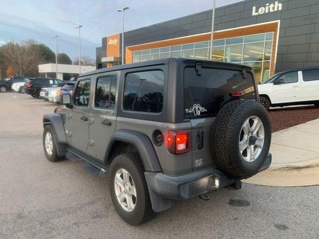 used 2021 Jeep Wrangler Unlimited car, priced at $26,988