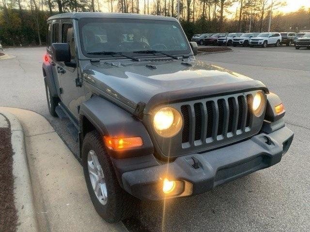 used 2021 Jeep Wrangler Unlimited car, priced at $26,988