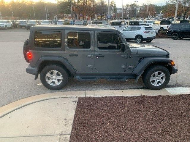 used 2021 Jeep Wrangler Unlimited car, priced at $26,988