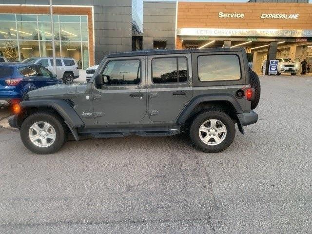 used 2021 Jeep Wrangler Unlimited car, priced at $26,988