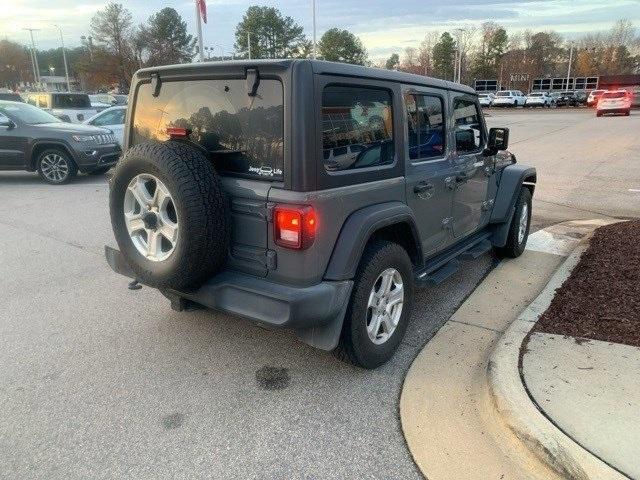 used 2021 Jeep Wrangler Unlimited car, priced at $26,988