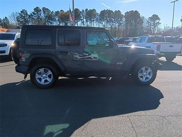 used 2021 Jeep Wrangler Unlimited car, priced at $23,988