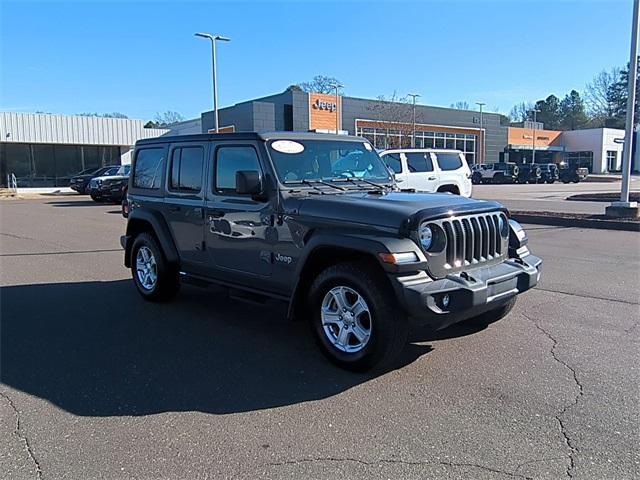 used 2021 Jeep Wrangler Unlimited car, priced at $23,988