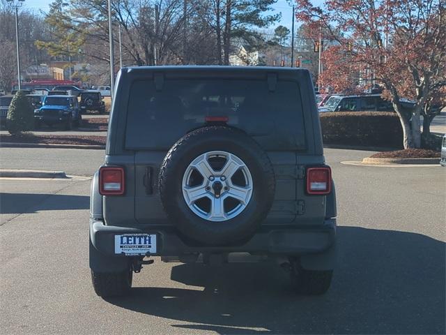 used 2021 Jeep Wrangler Unlimited car, priced at $23,988