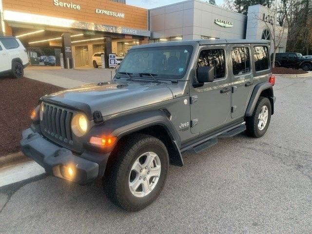 used 2021 Jeep Wrangler Unlimited car, priced at $26,988