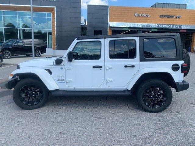 used 2022 Jeep Wrangler Unlimited 4xe car, priced at $32,475