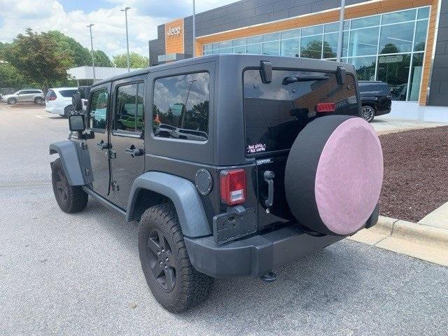used 2017 Jeep Wrangler Unlimited car, priced at $19,988
