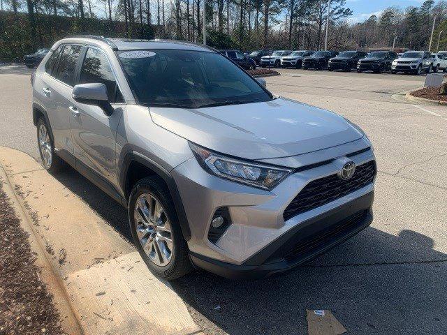 used 2021 Toyota RAV4 car, priced at $29,599