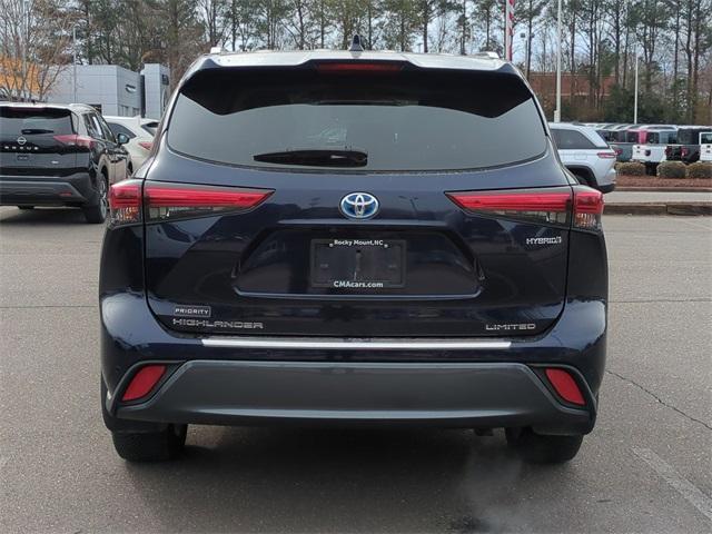 used 2021 Toyota Highlander Hybrid car, priced at $33,475