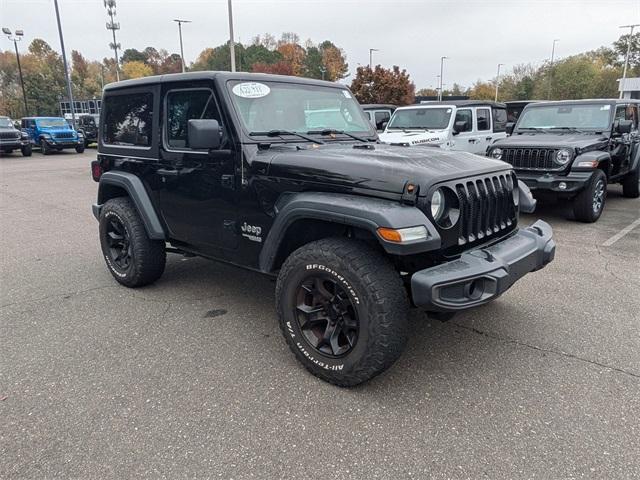 used 2019 Jeep Wrangler car, priced at $21,988