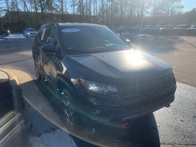 used 2022 Jeep Compass car, priced at $22,988