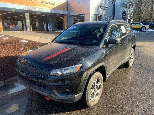 used 2022 Jeep Compass car, priced at $22,988